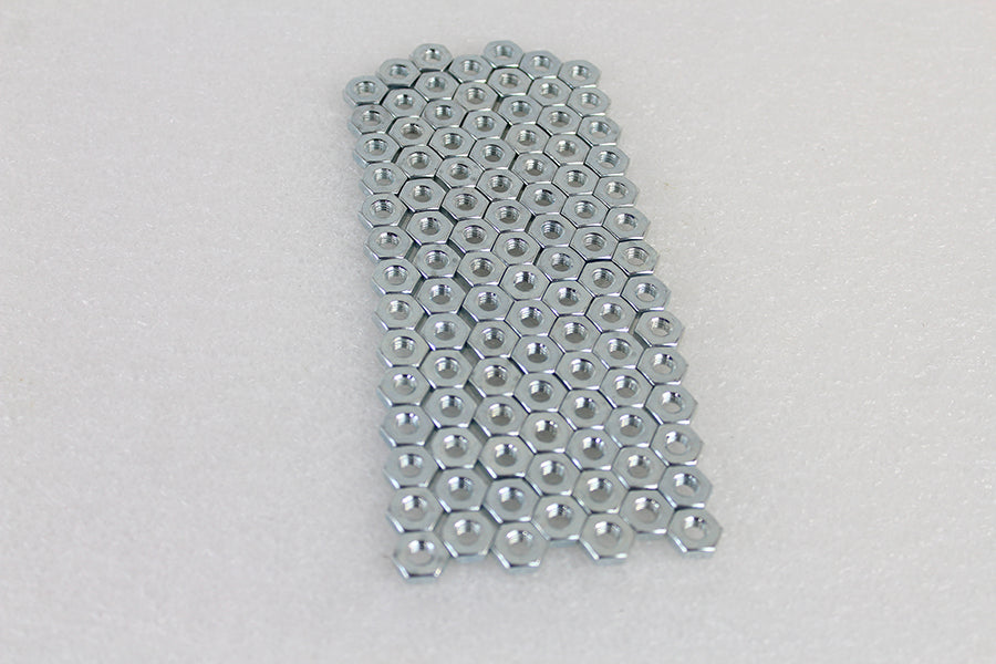 12-28 Hex Nut Zinc Plated