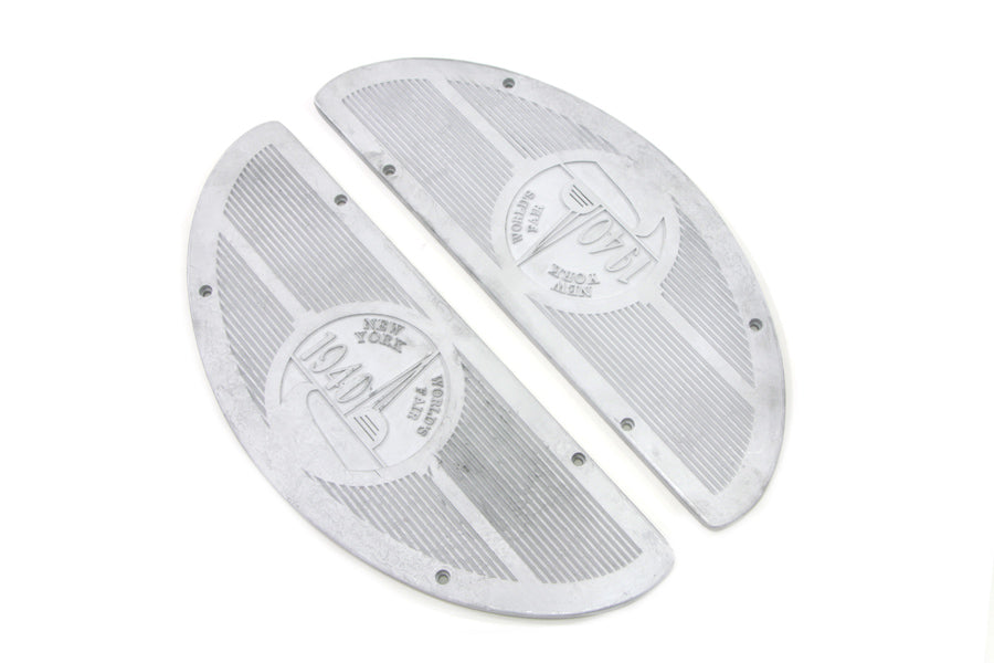 World's Fair 1940 Alloy Footboard Inserts