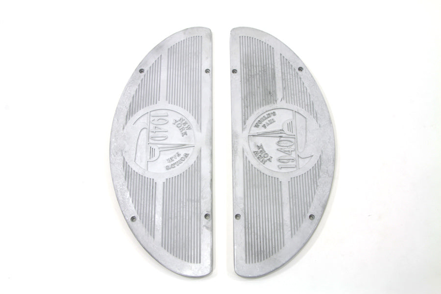 World's Fair 1940 Alloy Footboard Inserts