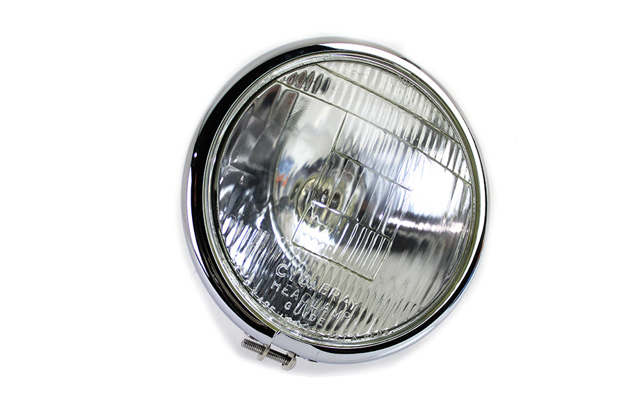 6-1/2 Round Headlamp Black