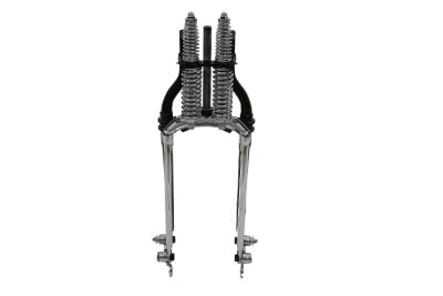 Harley Davidson WL 28" Springer Fork Assembly- Black & Chrome