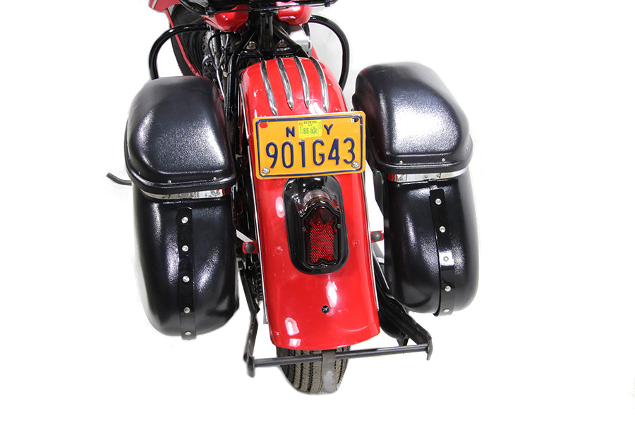 Black Magic Royalite Saddlebag Set