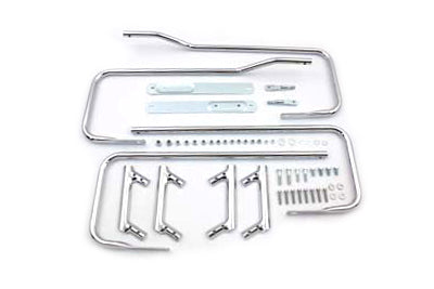 Chrome Saddlebag Guard Kit
