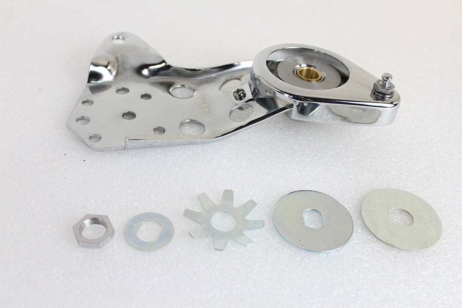 Rocker Foot Clutch Bracket Chrome