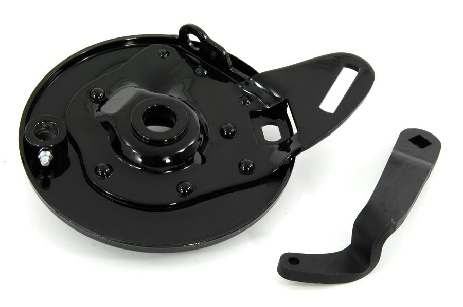 WR Black Rear Brake Backing Plate