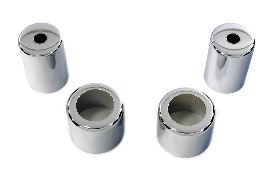 Chrome Spring Fork Spring Cover Set