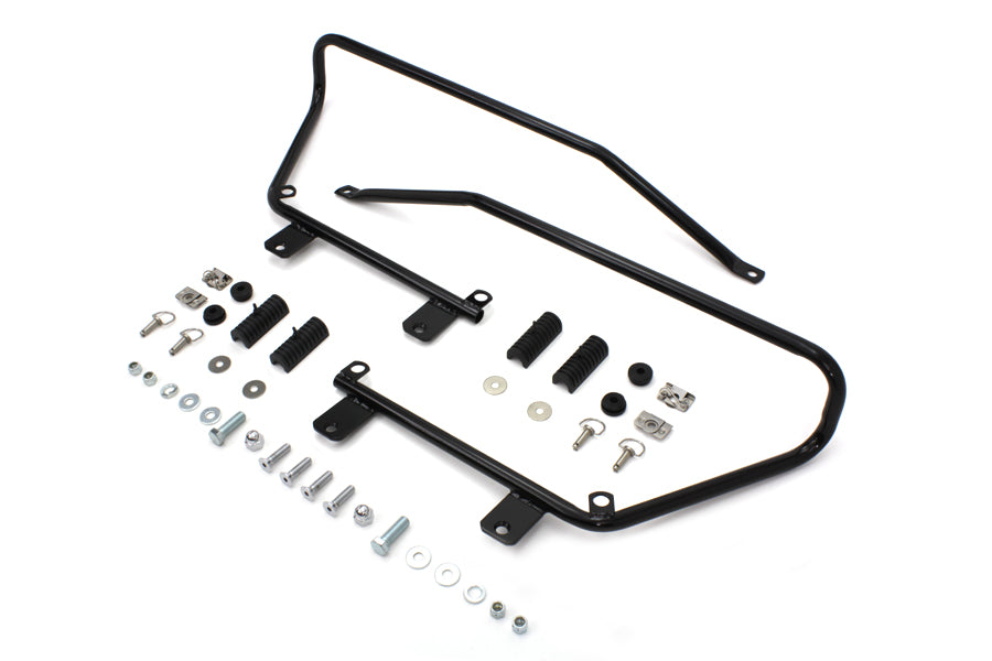 Wyatt Gatling Saddlebag Brackets and Stud Kit Black