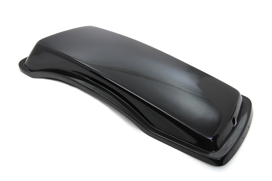 Black Plastic Right Saddlebag Lid