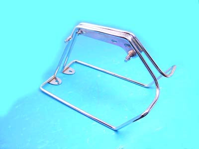 Chrome Saddlebag Mount Bracket Set