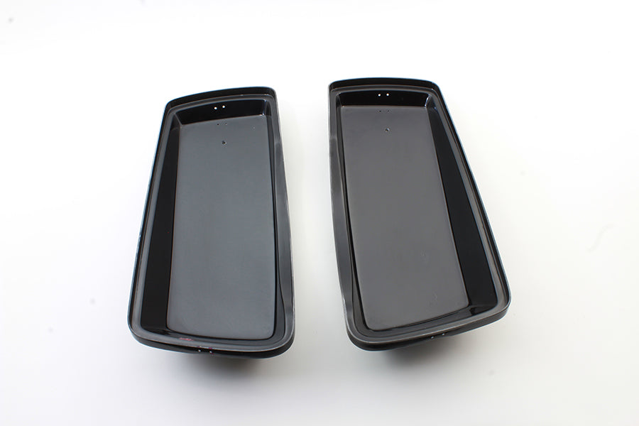 Saddlebag Lid Set Black