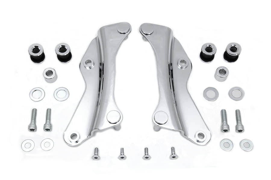 4 Point Docking Hardware Kit Chrome