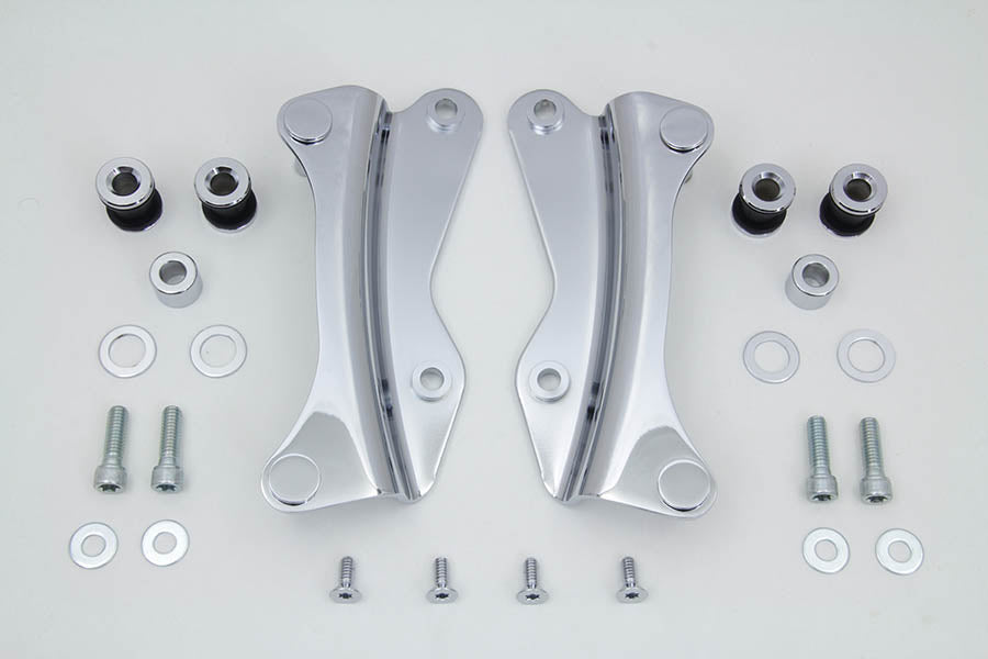 4 Point Docking Hardware Kit Chrome