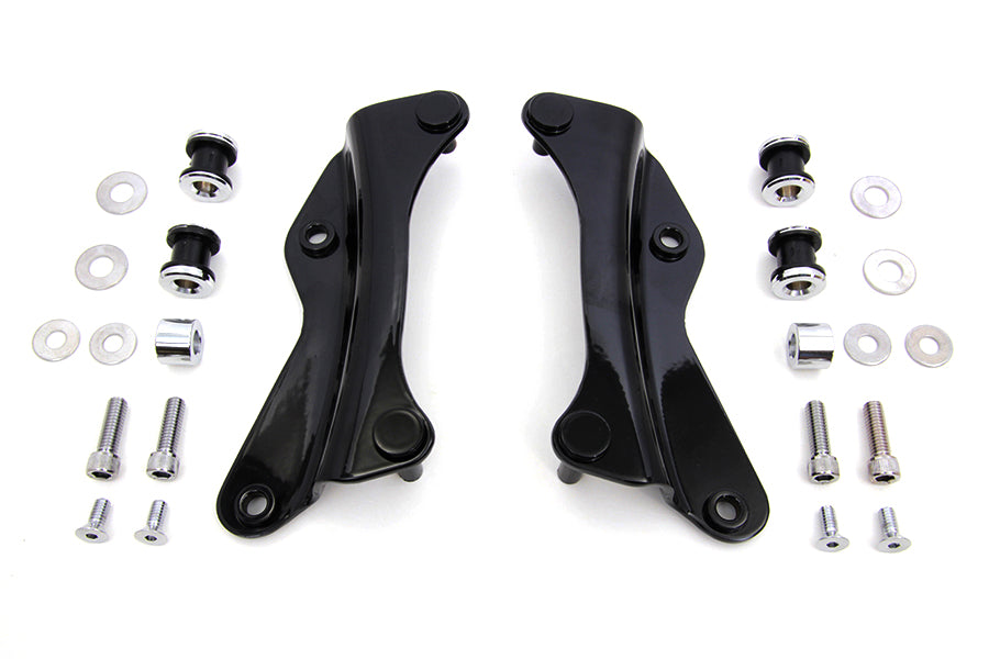 4 Point Docking Hardware Kit Black