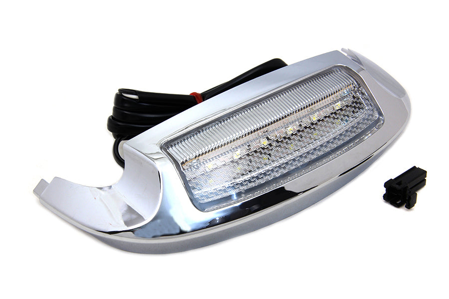Clear Lens Front Fender Tip with LED