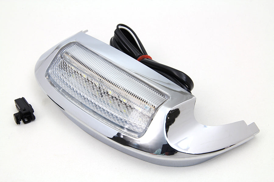 Clear Lens Front Fender Tip with LED