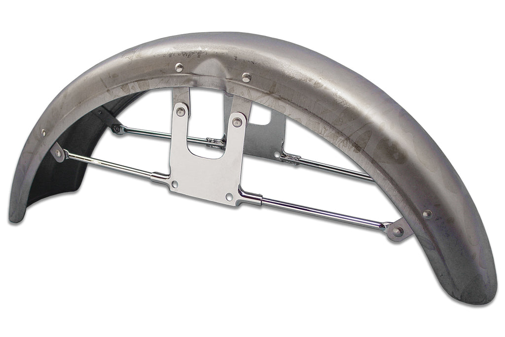 Replica Front Fender Raw Steel