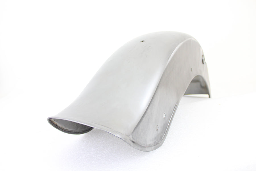 Rear Fender Bobbed Raw Steel