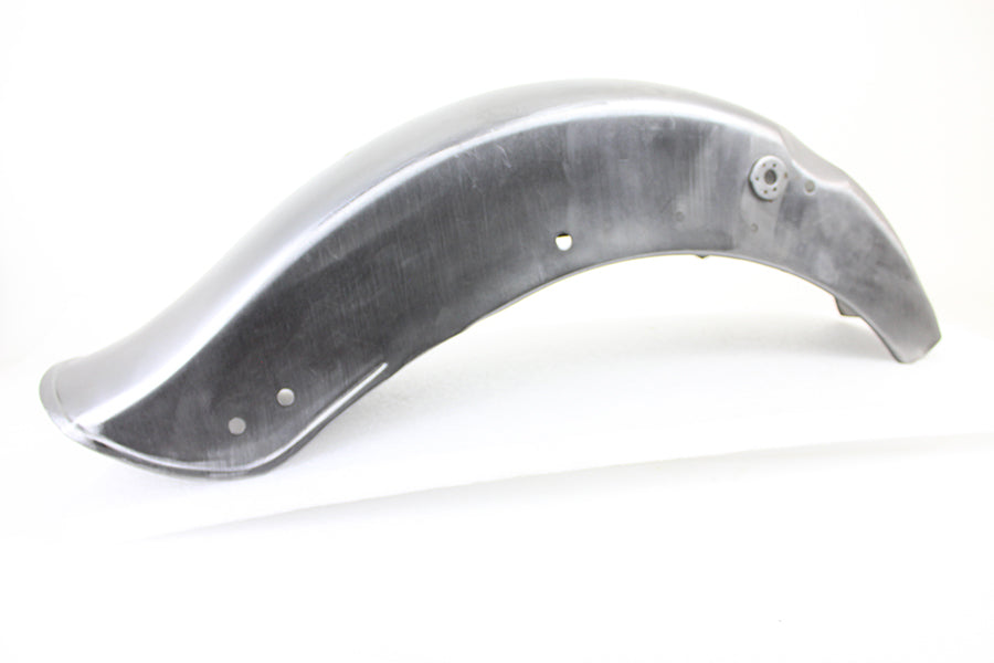 Rear Fender Bobbed Raw Steel