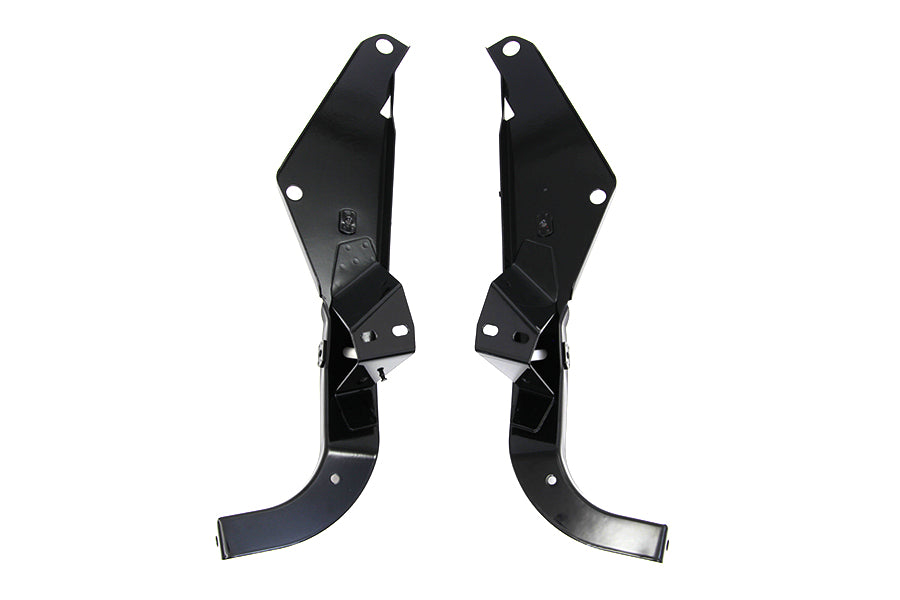 Heavy Duty Outer Fairing Support Bracket Set Black