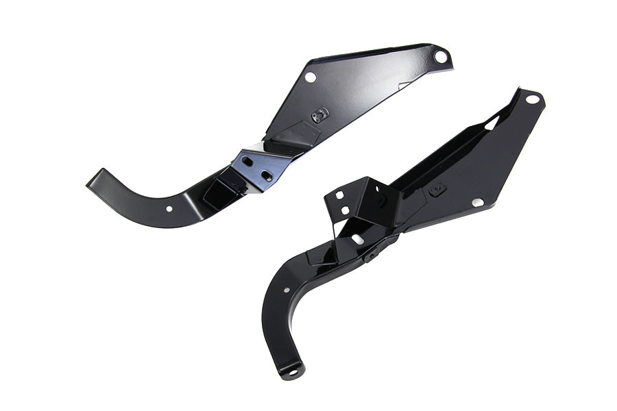 Heavy Duty Outer Fairing Support Bracket Set Black