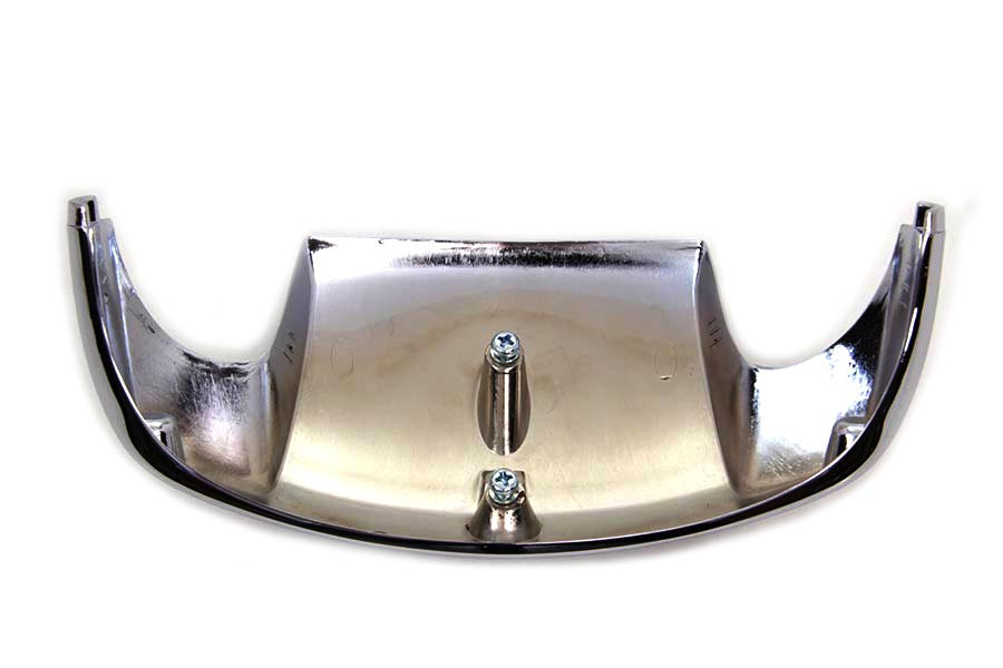 Chrome and Black Front Fender Tip 1200