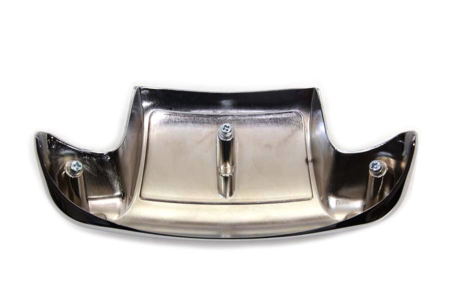 Chrome and Black Rear Fender Tip 1200