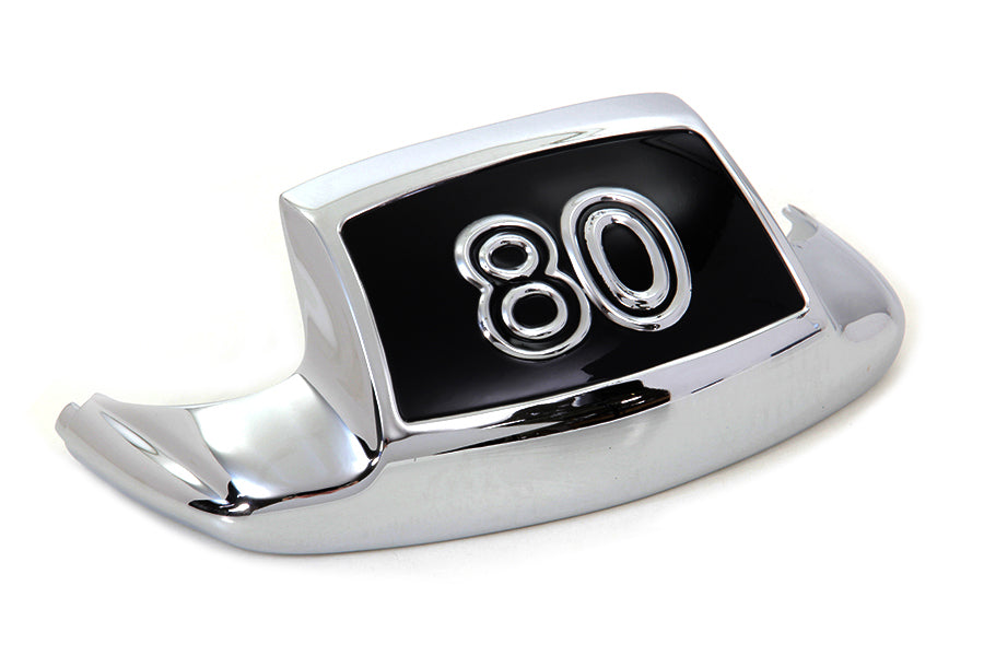 Chrome Front Fender Tip 80 with Inlay