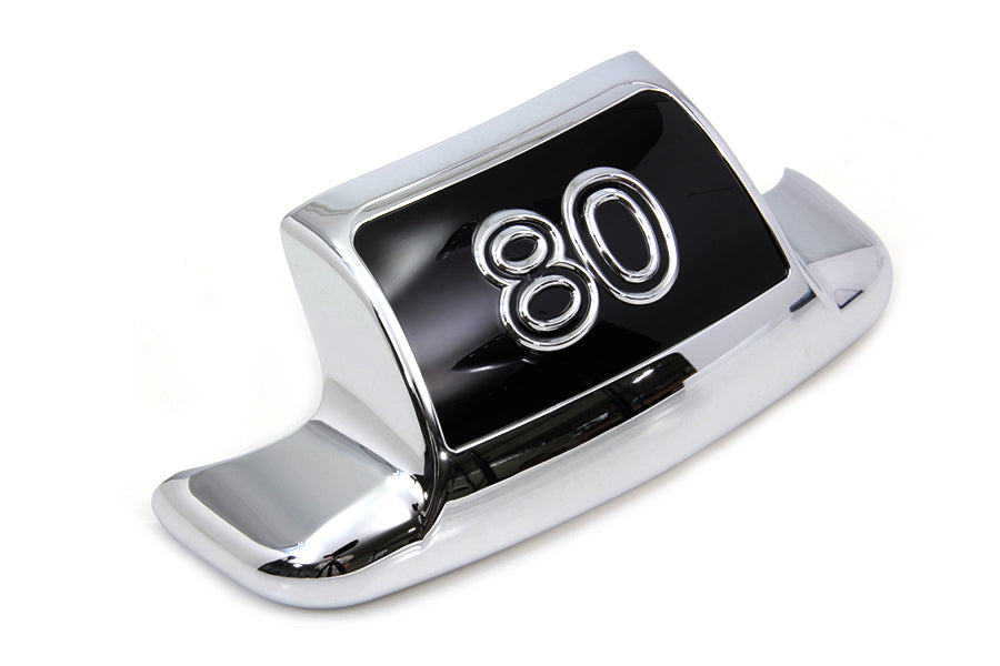 Chrome Rear Fender Tip 80 with Inlay