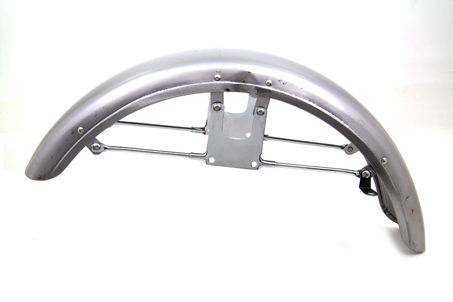 Replica Front Fender Raw Steel