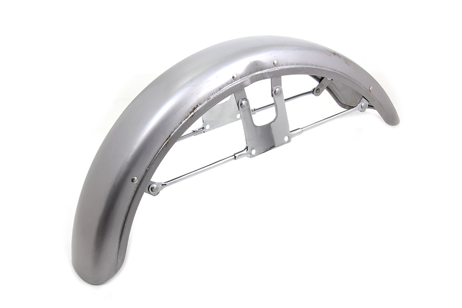 Replica Front Fender Raw Steel