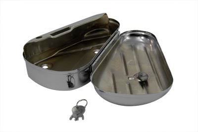 Oval Right Side Chrome Tool Box