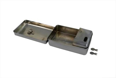 Rectangular Chrome Tool Box