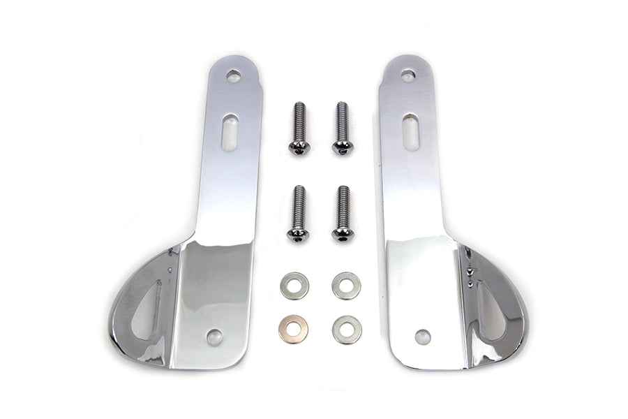 Chrome Tie Down Bracket Kit