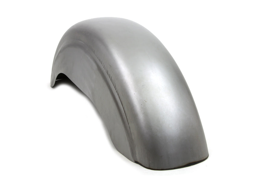 Rear Fender Bobbed Raw Steel