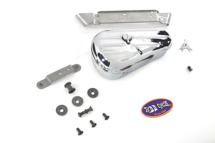 Chrome Rigid Tool Box Kit