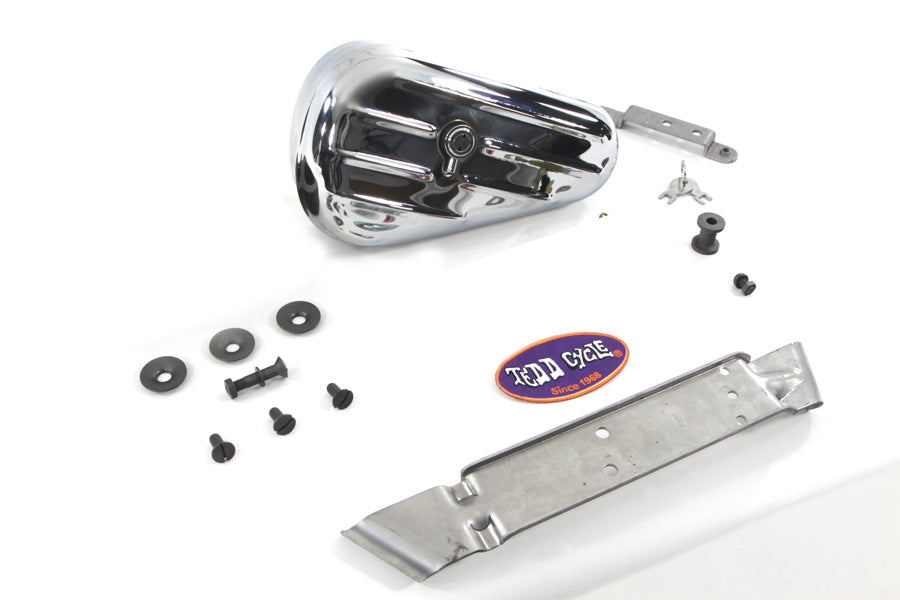 Chrome Rigid Tool Box Kit