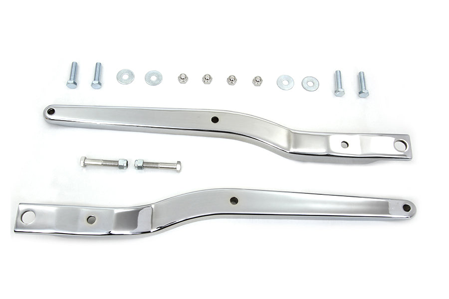 Replica Rear Fender Strut Set Chrome