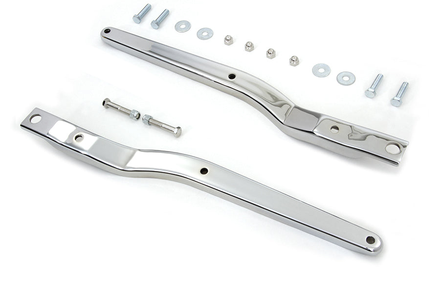 Replica Rear Fender Strut Set Chrome