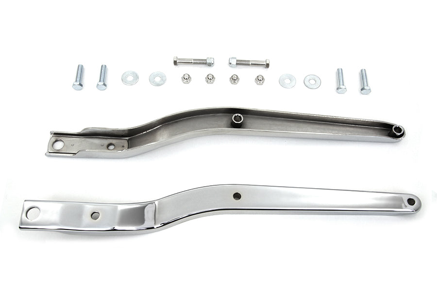 Replica Rear Fender Strut Set Chrome
