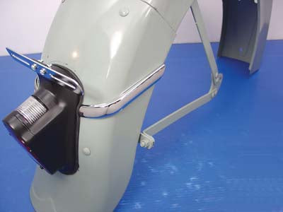 Rear Fender Trim Stripe Set Chrome