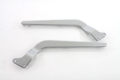 Rear Fender Strut Set Smooth Chrome