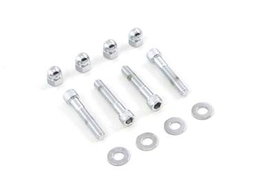 Front Fender Mount Kit Chrome