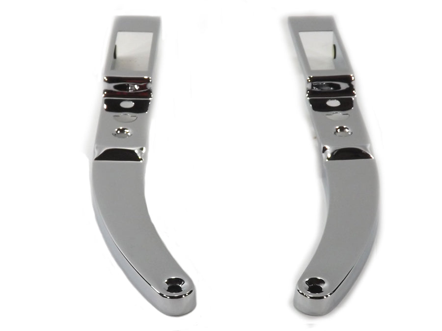 Rear Fender Strut Cover Set Chrome