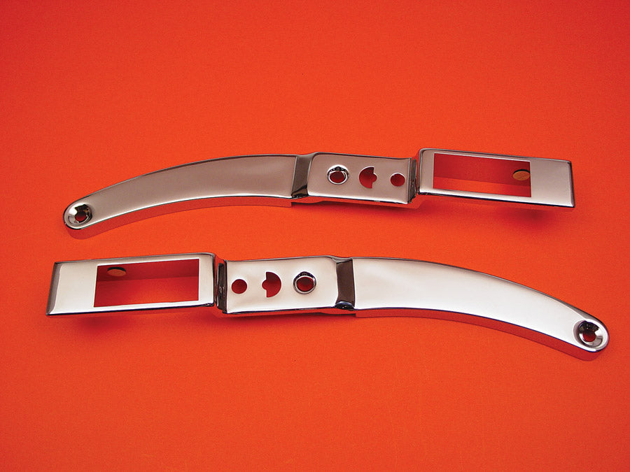 Rear Fender Strut Cover Set Chrome