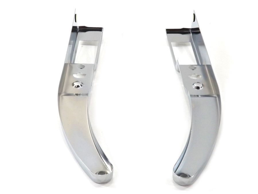 Rear Fender Strut Cover Set Chrome