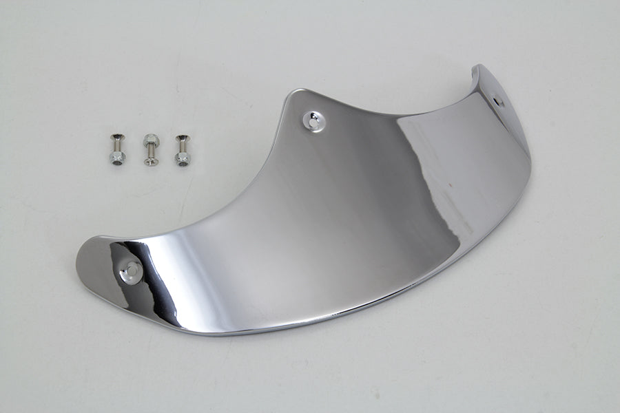Smooth Front Fender Tip Chrome