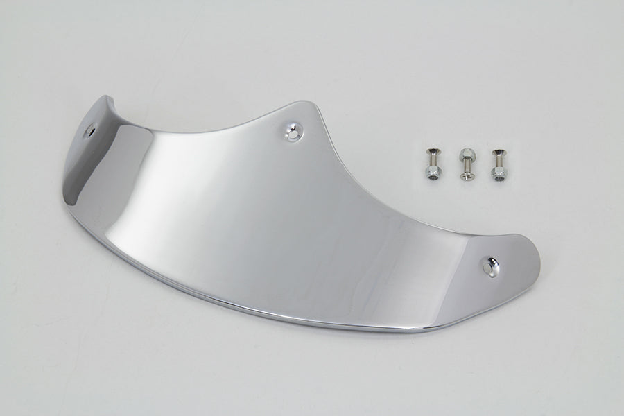 Smooth Front Fender Tip Chrome