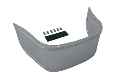Smooth Chrome Lower Fender Trim Skirt