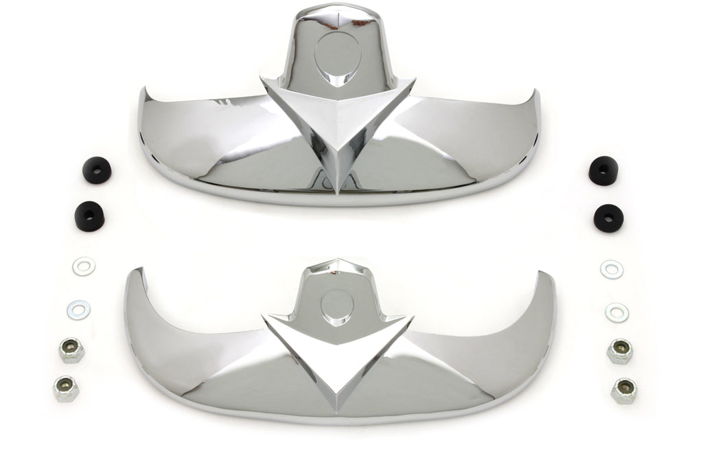 Chrome Fender Tip Set