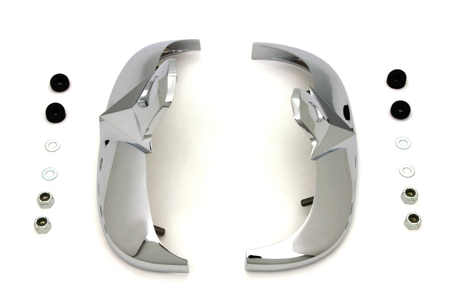 Chrome Fender Tip Set
